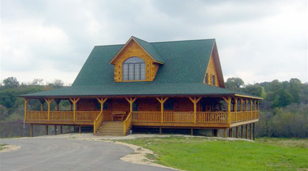 Lodge Front View